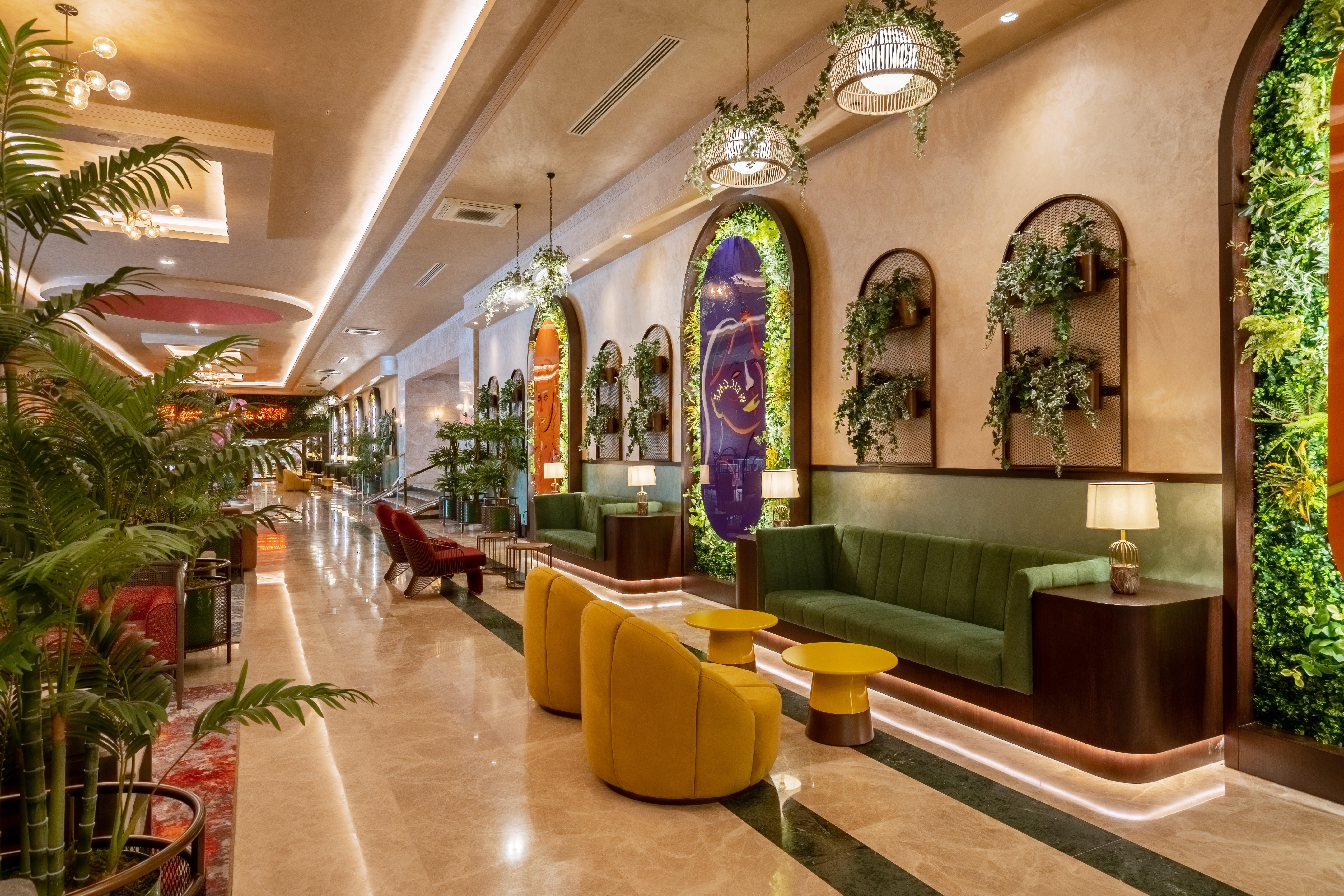 Megasaray Westbeach Antália Exterior foto The lobby of the hotel